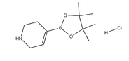 4-(4,4,5,5-TETRAMETHYL-1,3,2-DIOXABOROLAN-2-YL)-1,2,3,6-TETRAHYDROPYRIDINE HYDROCHLORIDE cas：1121057-75-7